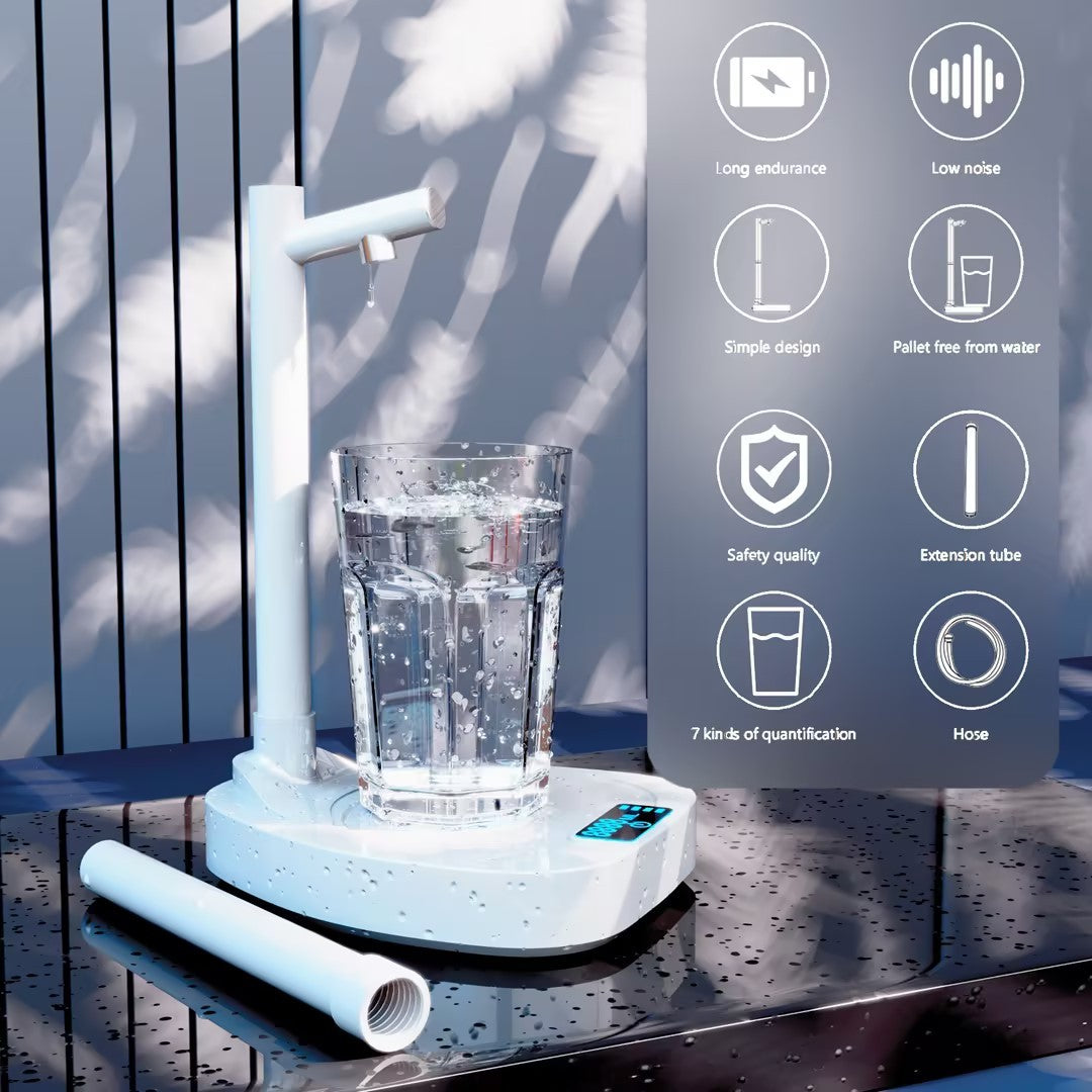 Automatic Rechargeable Desktop Water Dispenser with Stand – Suitable for Water Bottles