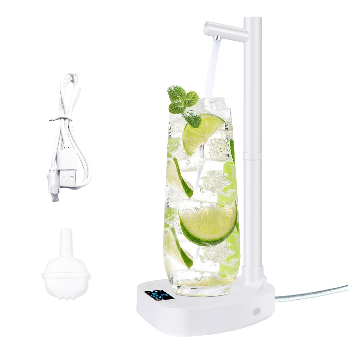 Automatic Rechargeable Desktop Water Dispenser with Stand – Suitable for Water Bottles
