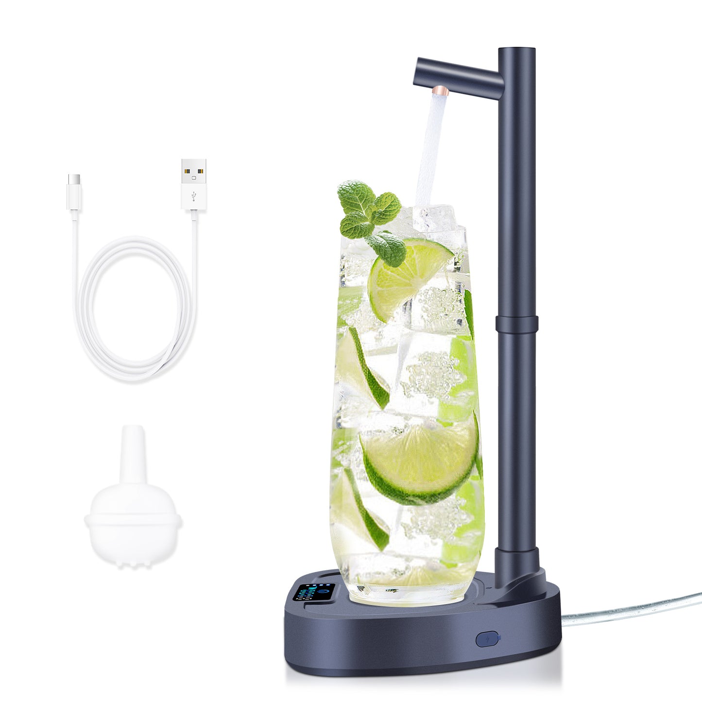 Automatic Rechargeable Desktop Water Dispenser with Stand – Suitable for Water Bottles